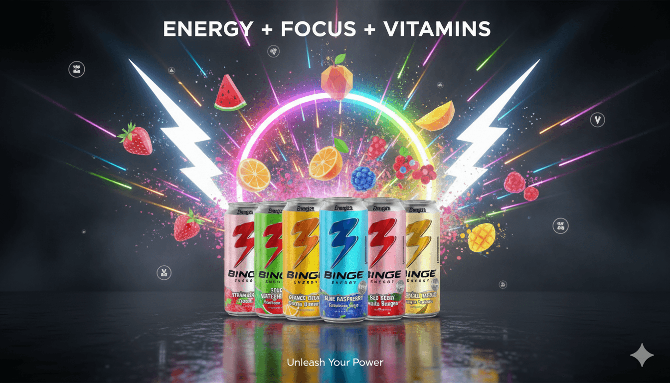 Binge Energy products