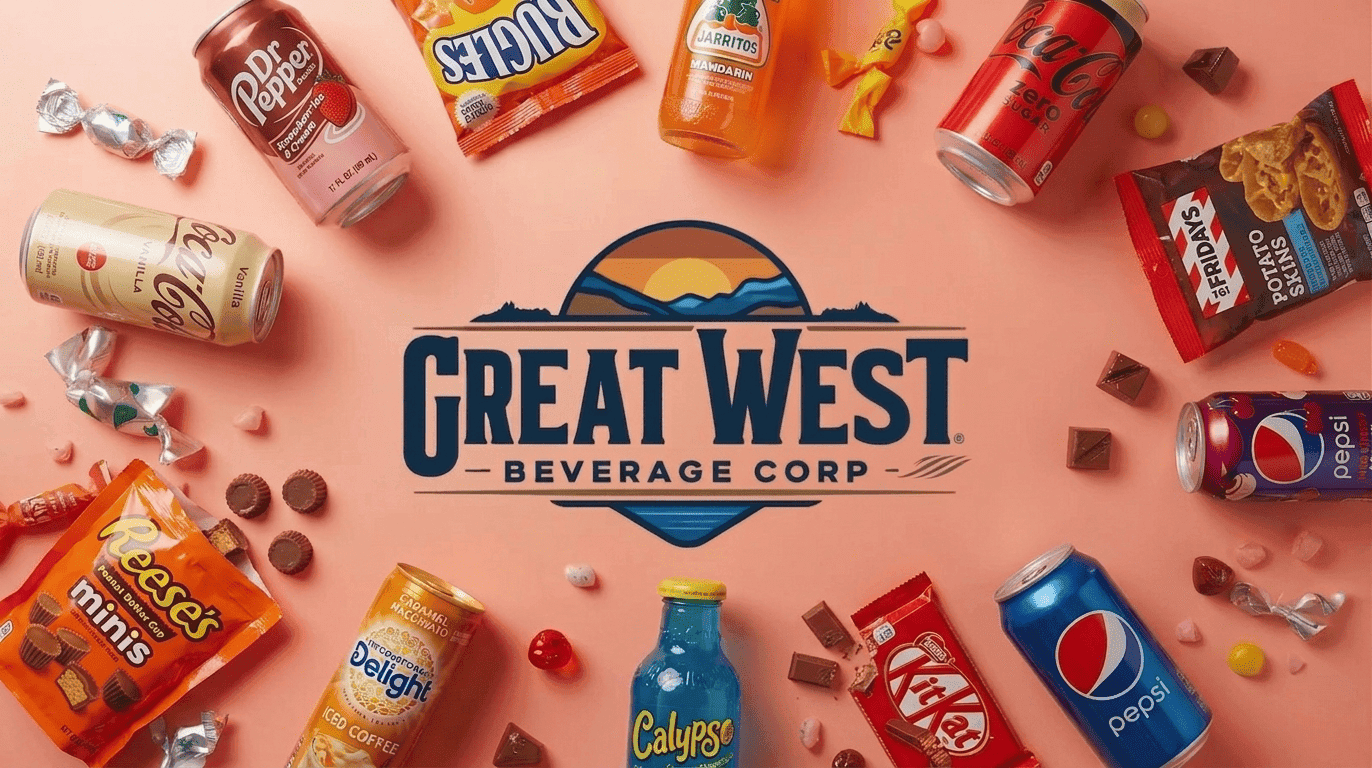 Exotic beverages, international snacks, candies and chocolates